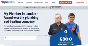My Plumber Local Plumber Web Design