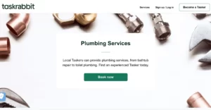 Task Rabbit Plumbing Web Design